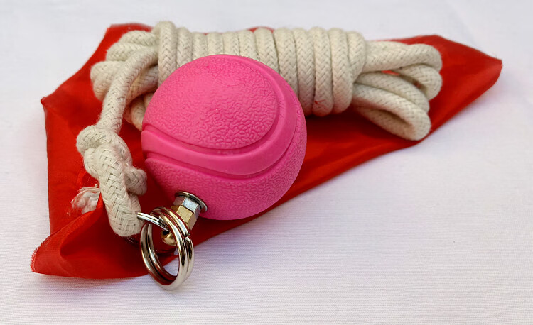 【品质好物】九节鞭练习绳 奇门软九节鞭训练绳单双弹力实心儿童男女