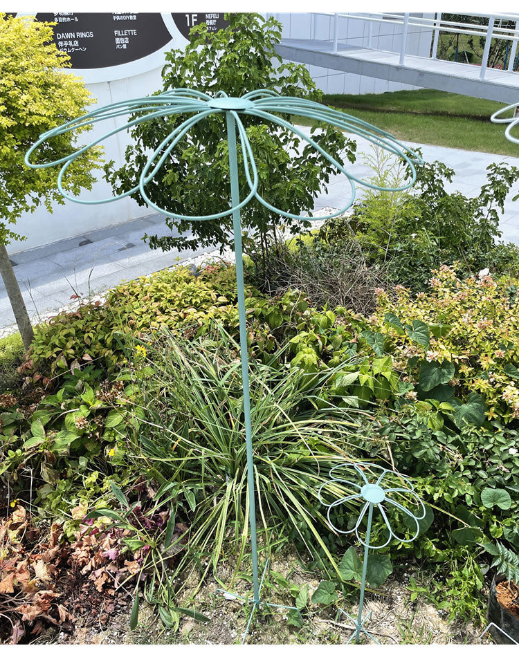 槿骁月季山乌龟铁线莲伞形棒棒糖花架爬藤架子植物攀爬支架支撑杆铁艺