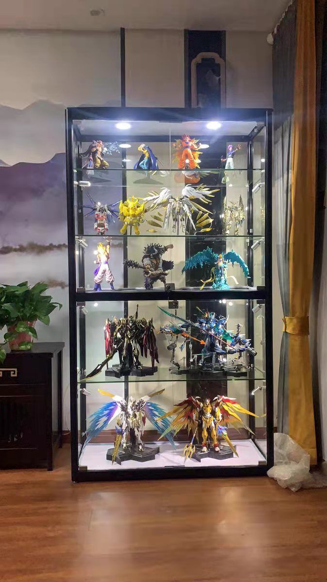 澳润森手办柜乐高展示柜奖品玻璃展示柜透明产品陈列柜收藏玩具模型