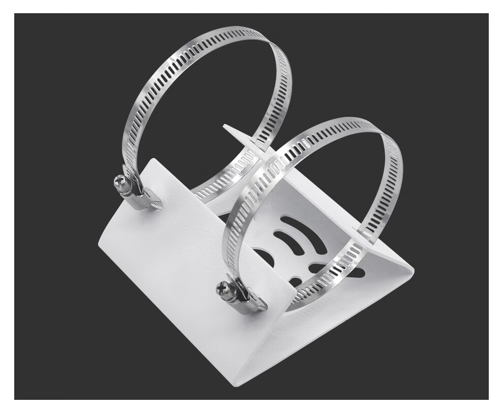 aobaolike监控抱箍扣环支架球机抱杆支架室外电线杆抱圆柱立杆摄像机