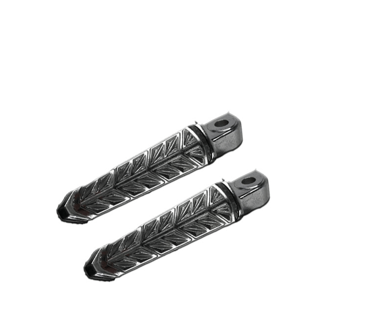 适用于适dr300后搁脚脚踏杆左右脚蹬摩托车前左右搁脚杆脚踏皮原厂