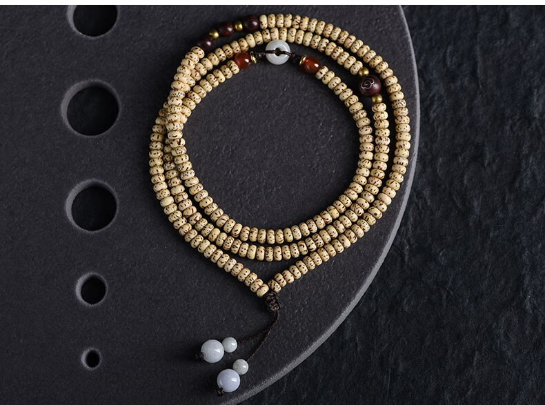 海南迷你小星月菩提3mm小籽手串手链女生小粒5mm文玩佛珠手链项链南红