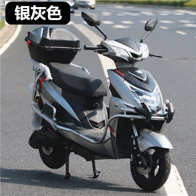 2000w大功率雅迪同款电动车60v72v两轮踏板双人电动摩托车爬坡王外卖