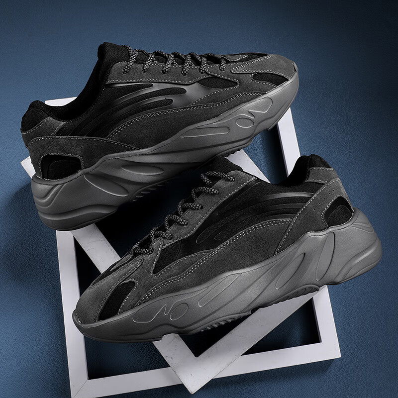 官网旗舰支持国潮贵人鸟男鞋秋季ins潮鞋增高老爹鞋百搭休闲运动鞋709