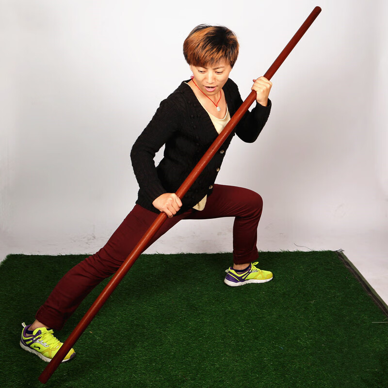 红木棍武术棍长棍子齐眉棍实木少林棍防身太极棍棒白蜡杆短棍长18米粗