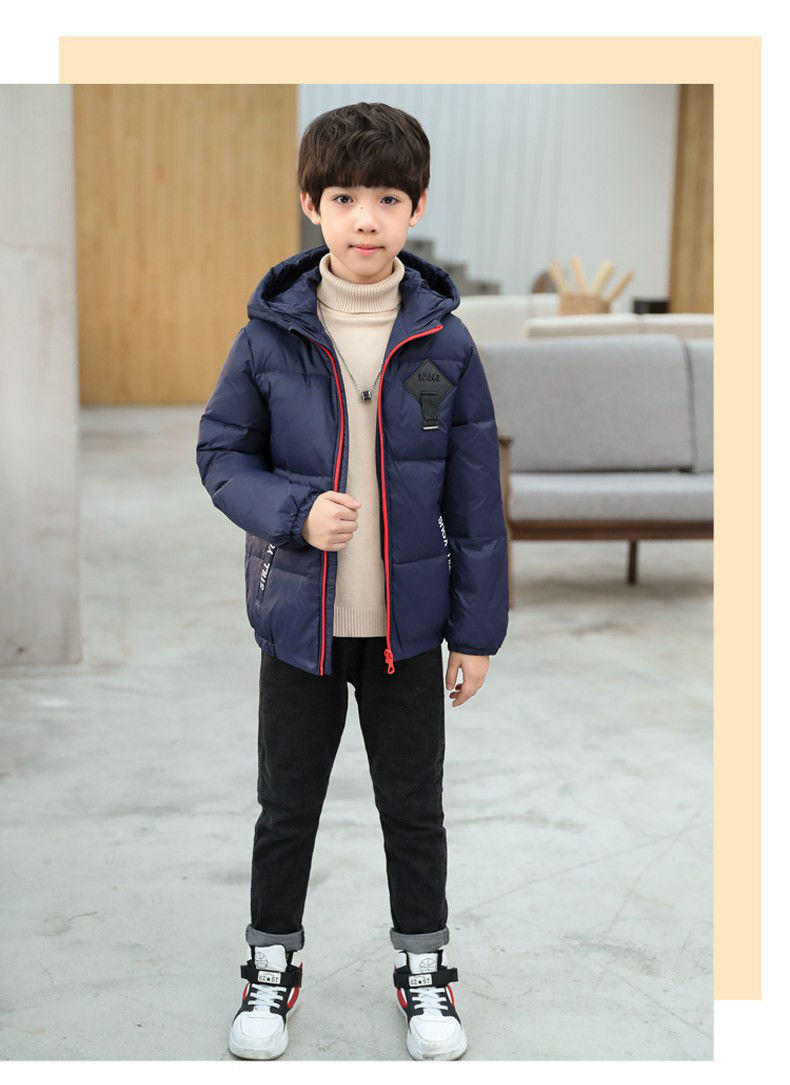 菲尼东爵品牌童装品牌童装男童棉衣外套冬装2020冬季新品儿童棉服加绒