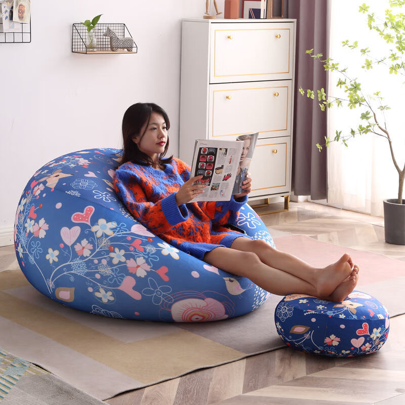 豆包沙发豆包懒人沙发豆袋小户型卧室客厅软垫阳台躺卧卡通可拆卡通哆