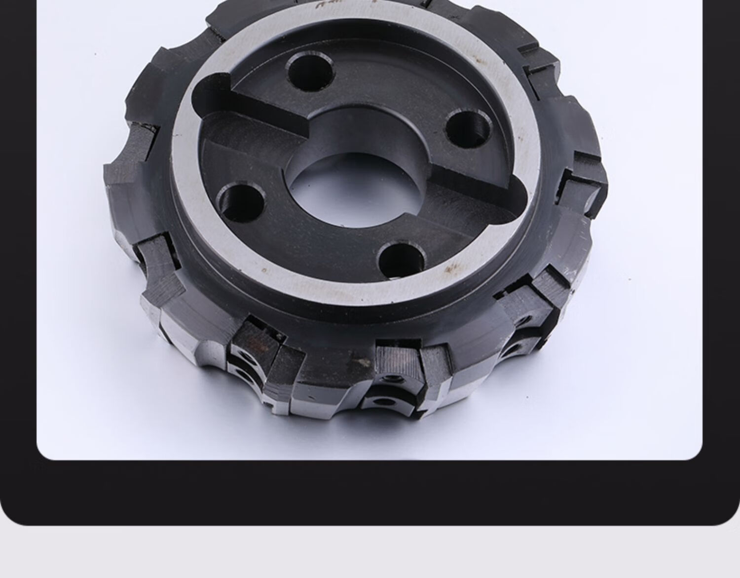 phylina4160511四方刀片普通铣床可转位平面铣刀盘75度100125160 550