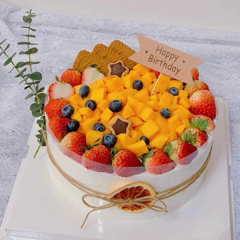森系水果蛋糕 o款 12寸【图片 价格 品牌 报价】