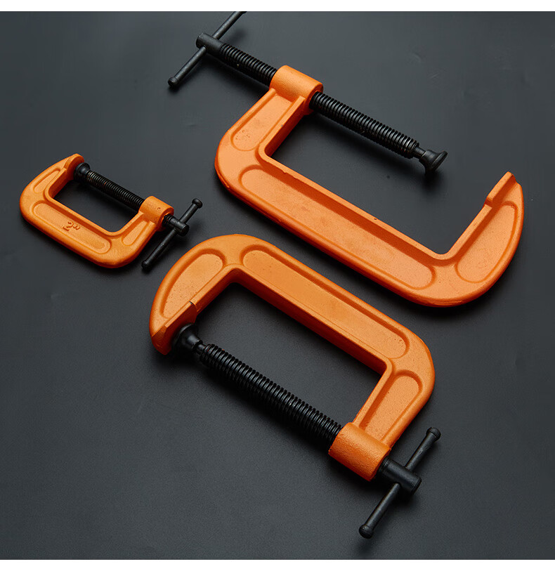 定制适用木工夹子固定夹c型夹g字夹钳强力重型a字夹f型夹子卡子夹具