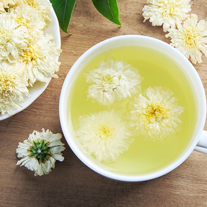 白菊花茶250黄山贡菊花茶散装另售金丝皇菊杭白菊茶胎菊王菊花茶沁溪