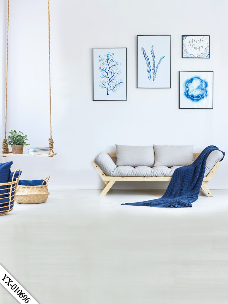 直播主播网红服装拍照背景布3d摄影拍摄直播间装饰ins背景墙姜黄色15