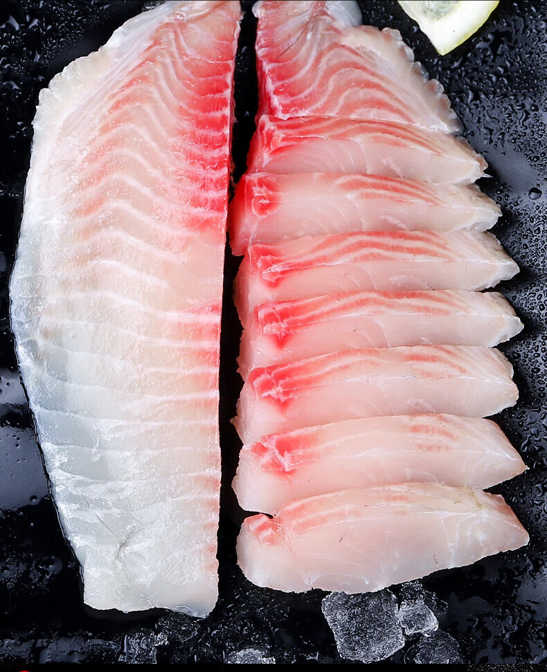 康胜谊 鲷鱼片无刺鱼片生鲷鱼片火锅鱼片生鲜罗非鱼片健身餐轻食 独立