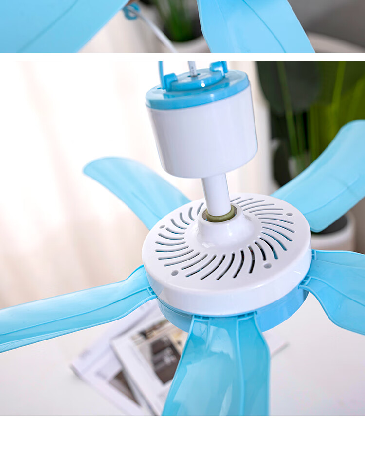 tokre蚊帐风扇小吊扇小电宿舍风扇床上迷你家用学生床头吊扇大风力800