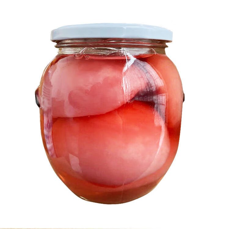 毛桃罐头酸甜大毛桃罐头480g罐整箱新鲜水果罐头脆甜毛桃罐头550g4瓶