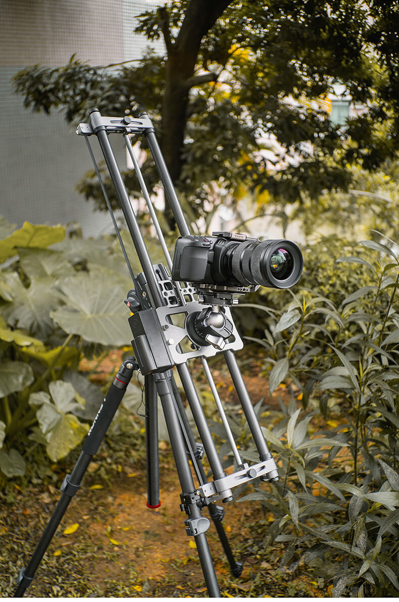 洋葱工厂热狗 手动跟焦滑轨 便携单反摄影机摄像滑动小轨道 可加装