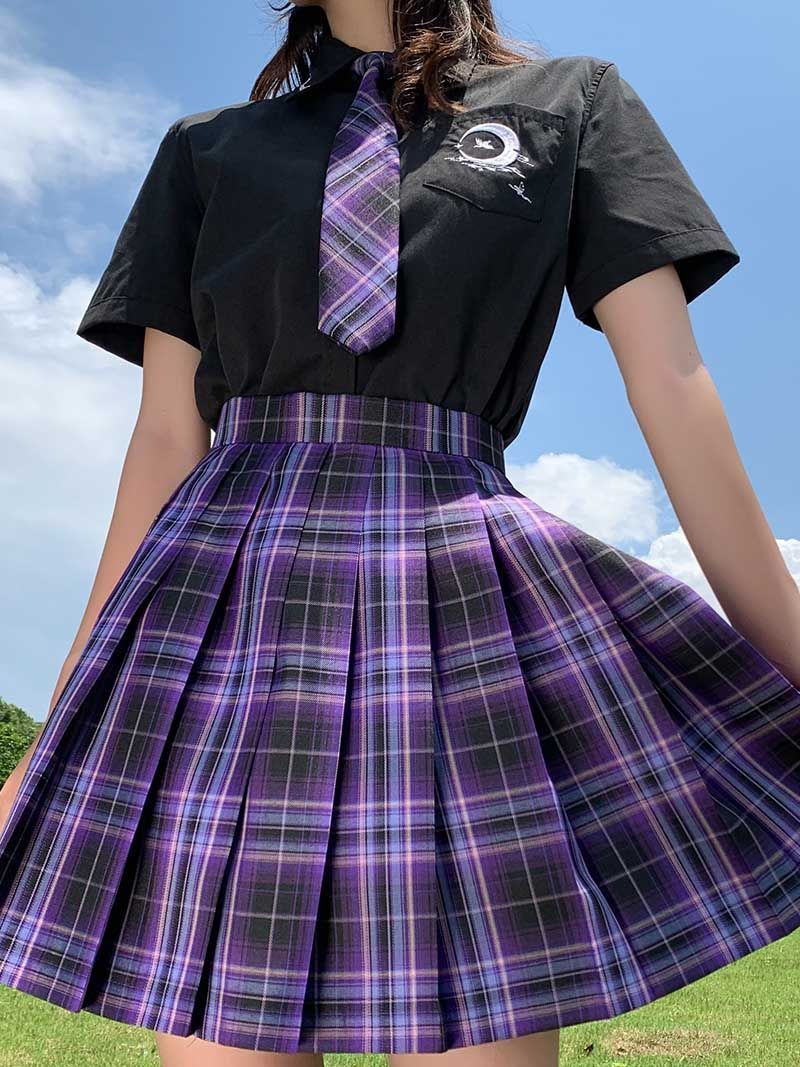 甜心风暴jk春装女潮ins外套百搭制服裙学生生日半身裙女套装酷 甜心