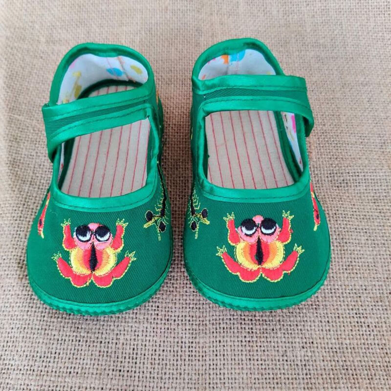 燕珺 虎头鞋五毒鞋婴儿传统手工软底虎头鞋男女宝宝单鞋满月百天周岁