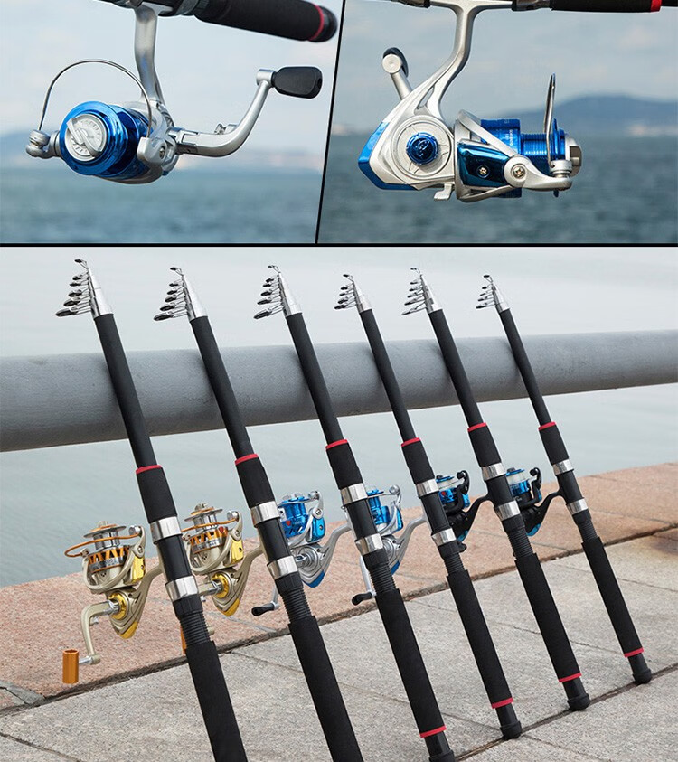 海竿套装海钓鱼竿碳素远投竿硬组合全套抛竿海杆甩竿两套36米新款8轴