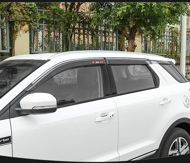 20款长安cs55plus晴雨挡车窗装饰亮条车门车窗饰条雨眉挡板cs55plus