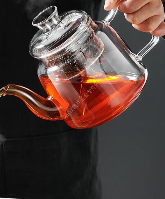 煮茶壶玻璃加厚红茶茶具蒸茶器煮茶电陶炉套装家用泡茶专用烧水壶mi