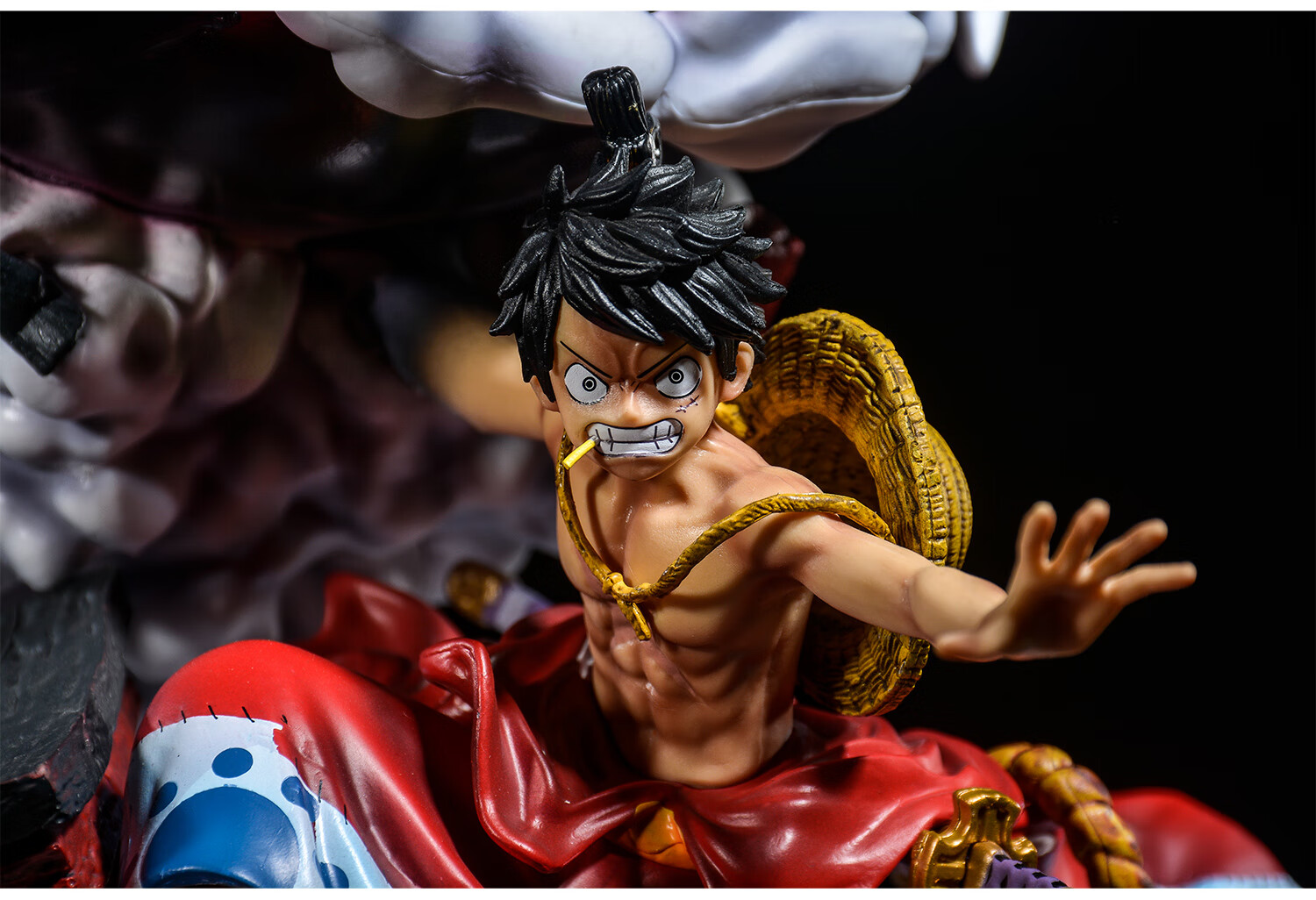 海贼王和之国gk和服三档路飞手办雕像生日礼物盒装国产模型摆件gk和服