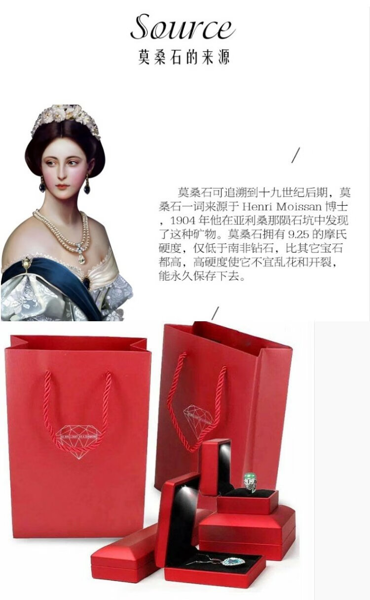 18k金进口莫桑石大花朵项链女范冰冰同款玫瑰金满钻太阳花锁骨链荣宾