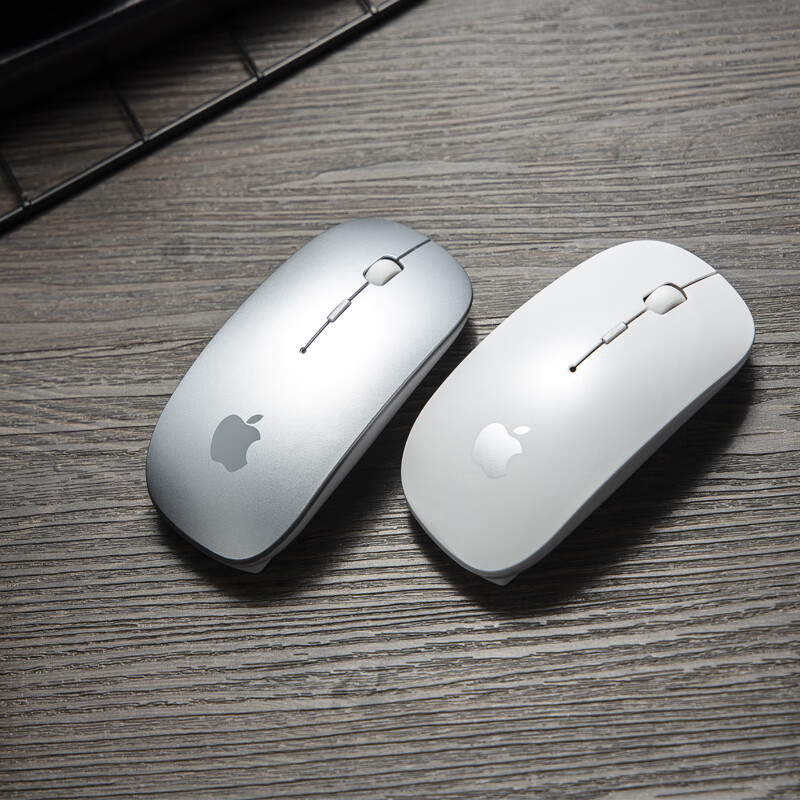 品魅官方京品苹果通用新无线蓝牙鼠标可充电静音macbookproair笔记本
