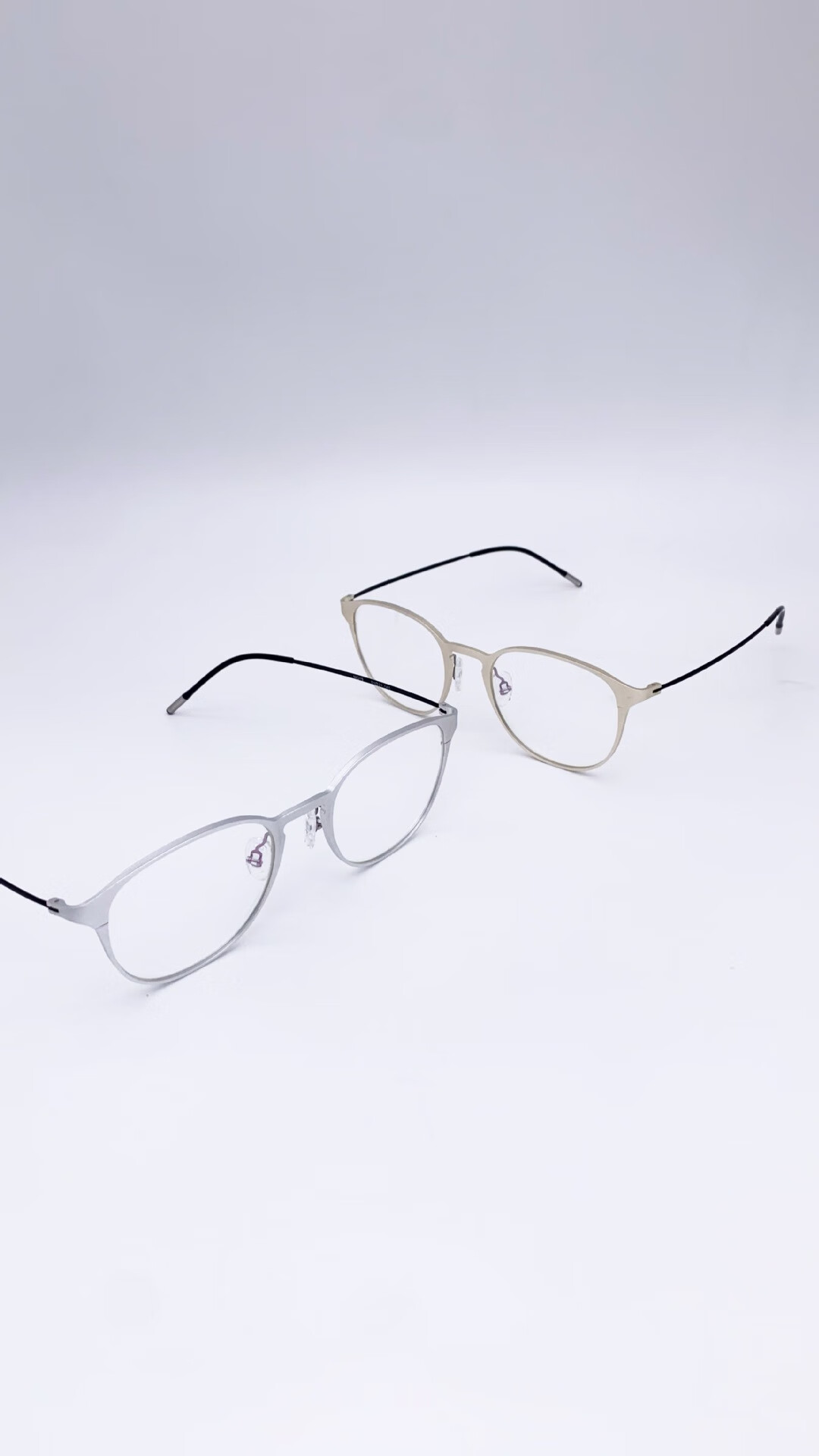 【浪健】ins网红同款椭圆形大框防蓝光眼镜复古平光镜男女圆框近视