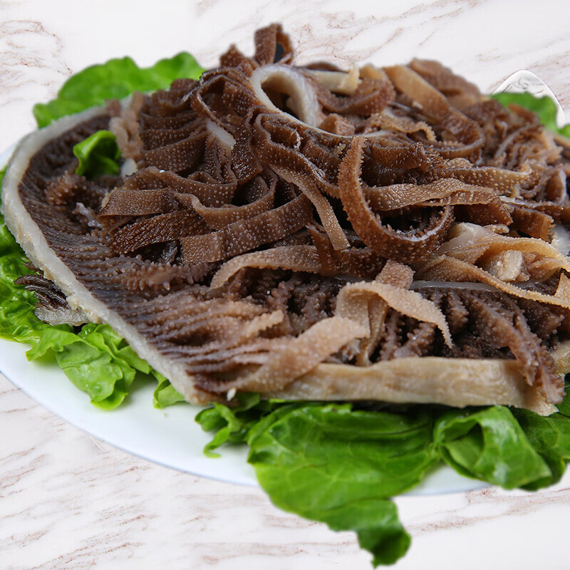 毛肚牛百叶250g黑千层肚新鲜毛肚丝冷冻散装牛肚丝重庆火锅食材【图片