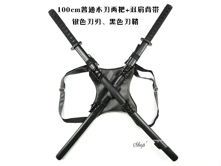 死侍的双刀刀背带忍者背带忍者神龟背带各类刀剑装备道具未开刃新年