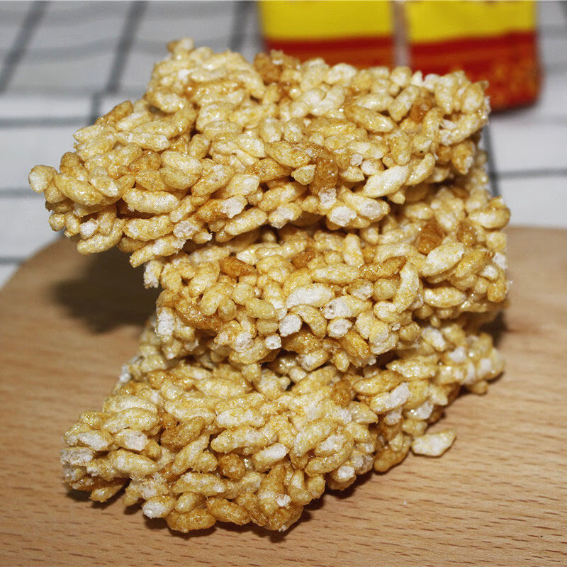 红糖米花酥爆米花糖16块/袋广西特产炒米酥脆糖糤8090后年货零食 红糖