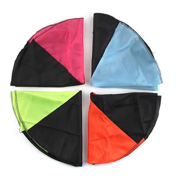 儿童手抛降落伞小人幼儿园户外空投空降迷你小型吃鸡手工游戏玩具蓝色