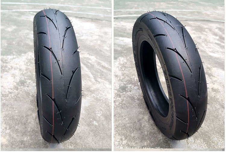 适用于电摩托车真空轮胎半热熔福喜rsz鬼火巧格酷奇3509010迅鹰10寸胎