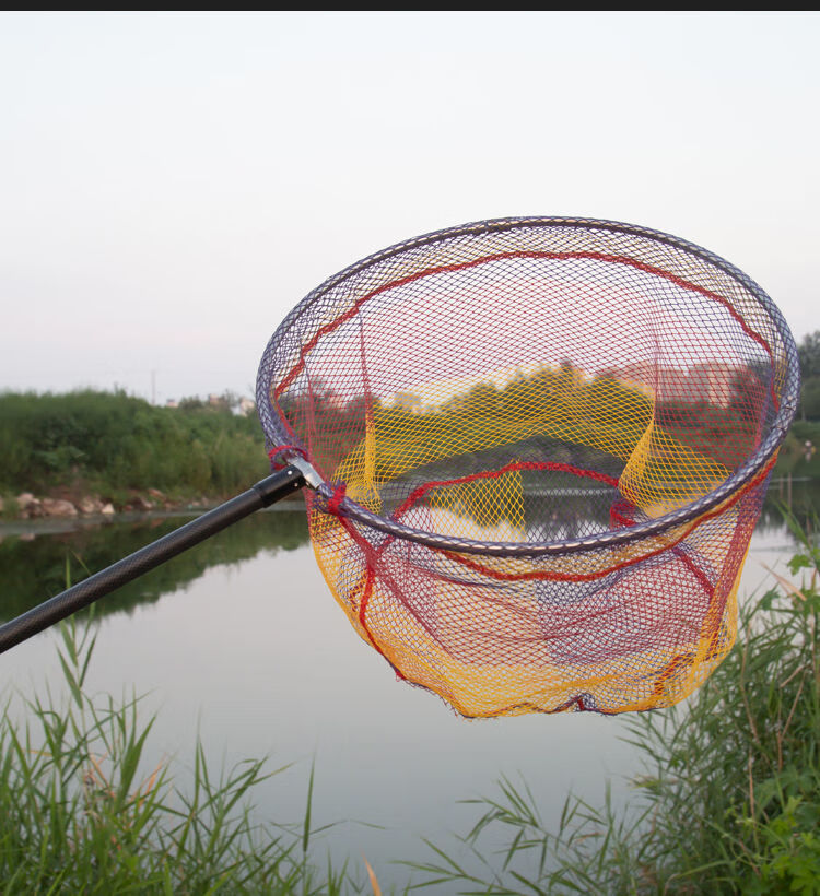 1到4米超轻超硬钓鱼碳素伸缩定位抄网杆捞鱼网短节抄网 4米单杆【图片