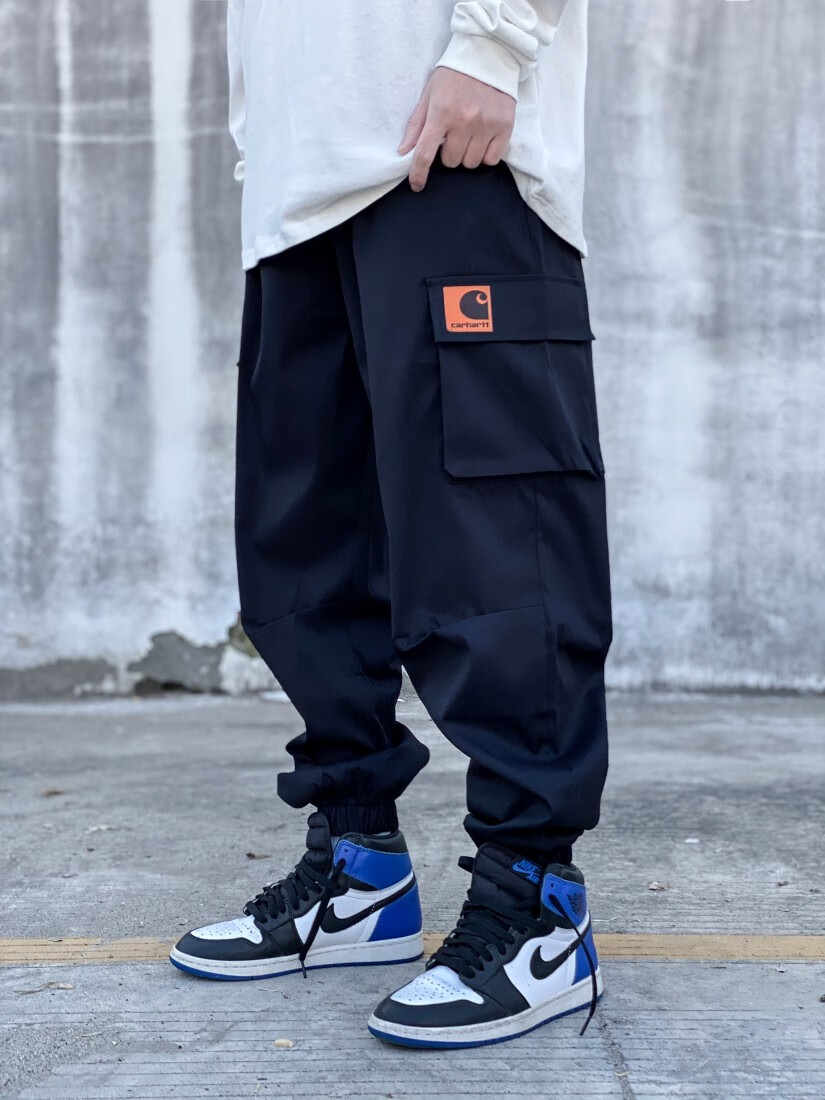 卡哈特工装裤carhartt卡哈特日系工装薄款多口袋束腿机能工装裤男户外