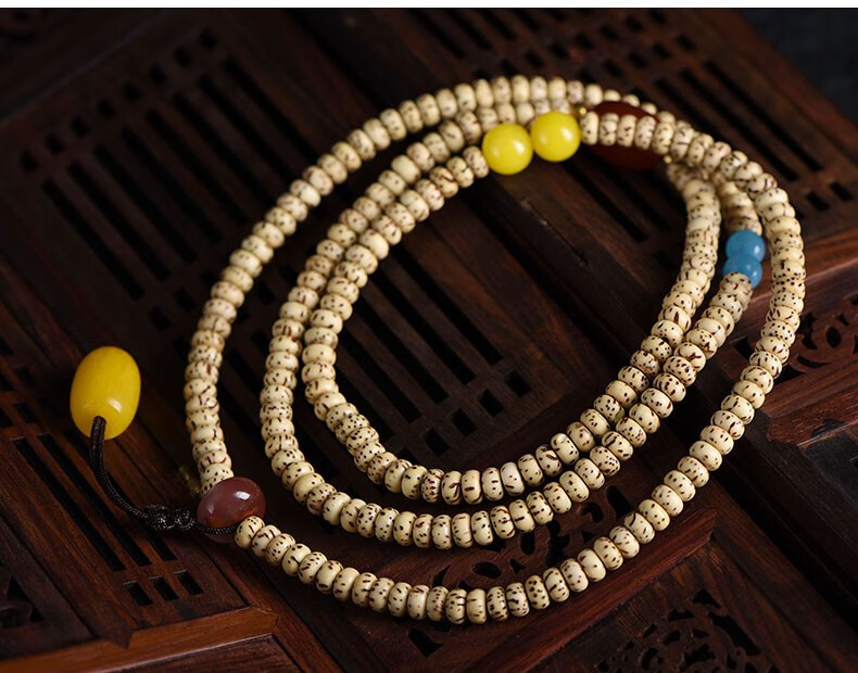 海南迷你小星月菩提3mm小籽手串手链女生小粒5mm文玩佛珠手链项链南红