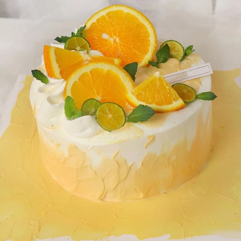 萌客奇橙子橘子系列生日蛋糕全国同城配送送爱人女友情侣蛋糕杭州苏州