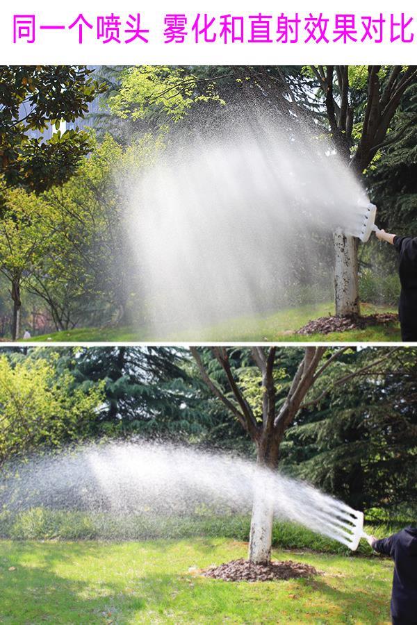 大棚蔬菜喷水头水管喷头浇菜浇花水枪大流量花盆喷水蔬菜多头阳台花洒