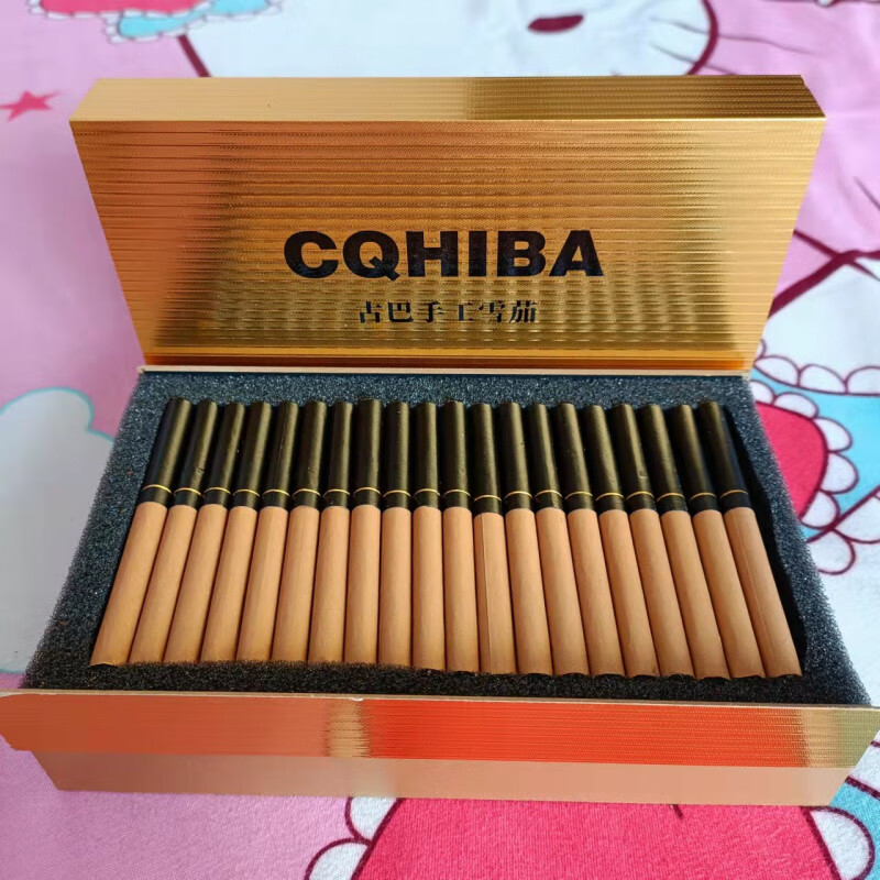 65京选好货60手工cohiba高希霸古巴特大加粗男士薄荷爆珠进口非