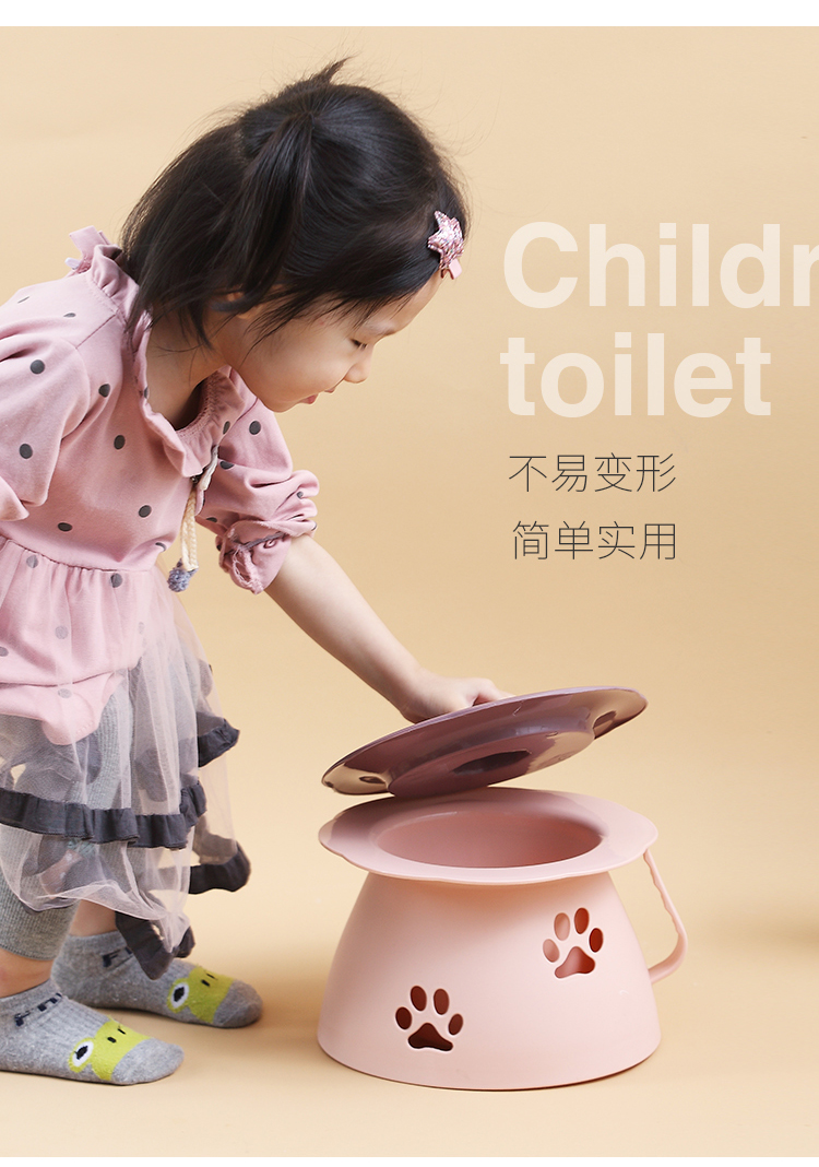 痰盂儿童起夜带盖坐便器小便器1-2-3岁宝宝婴幼儿马桶圈盖4-6岁男女孩