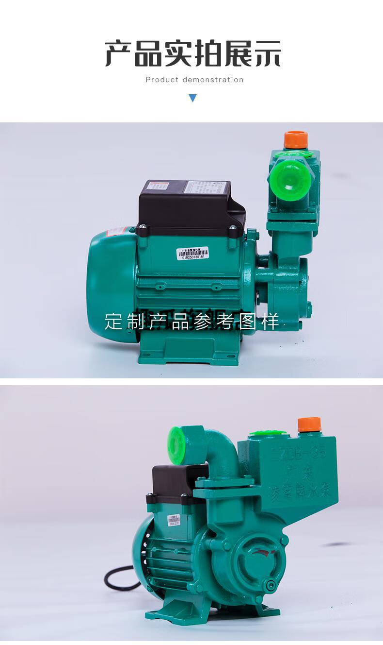 广东凌霄清水泵家用自吸泵高扬程220自来水管道自动增压泵抽水泵1zdb