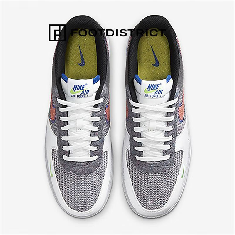 af1 麻布 黑白灰 空军一号男女情侣休闲板鞋 cu5625-122 cu5625-122
