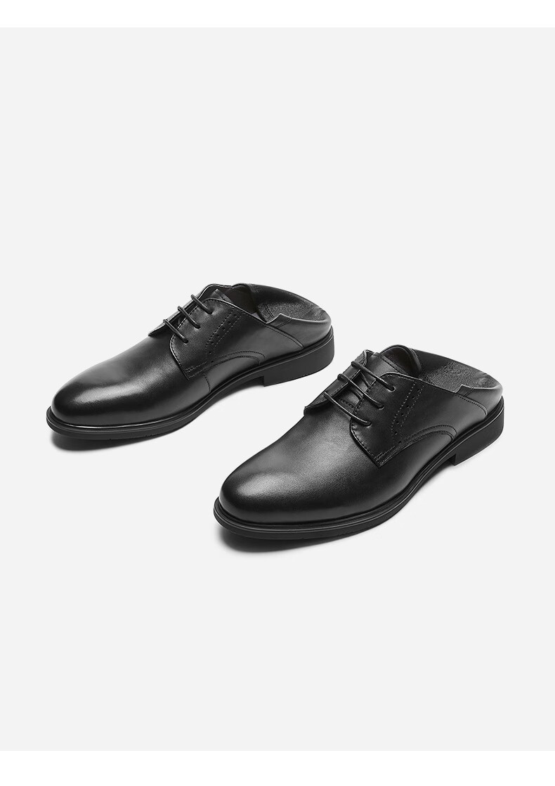 热风男鞋hotwind 2020新款四季牛皮男正装皮鞋英伦风商务正装鞋低帮