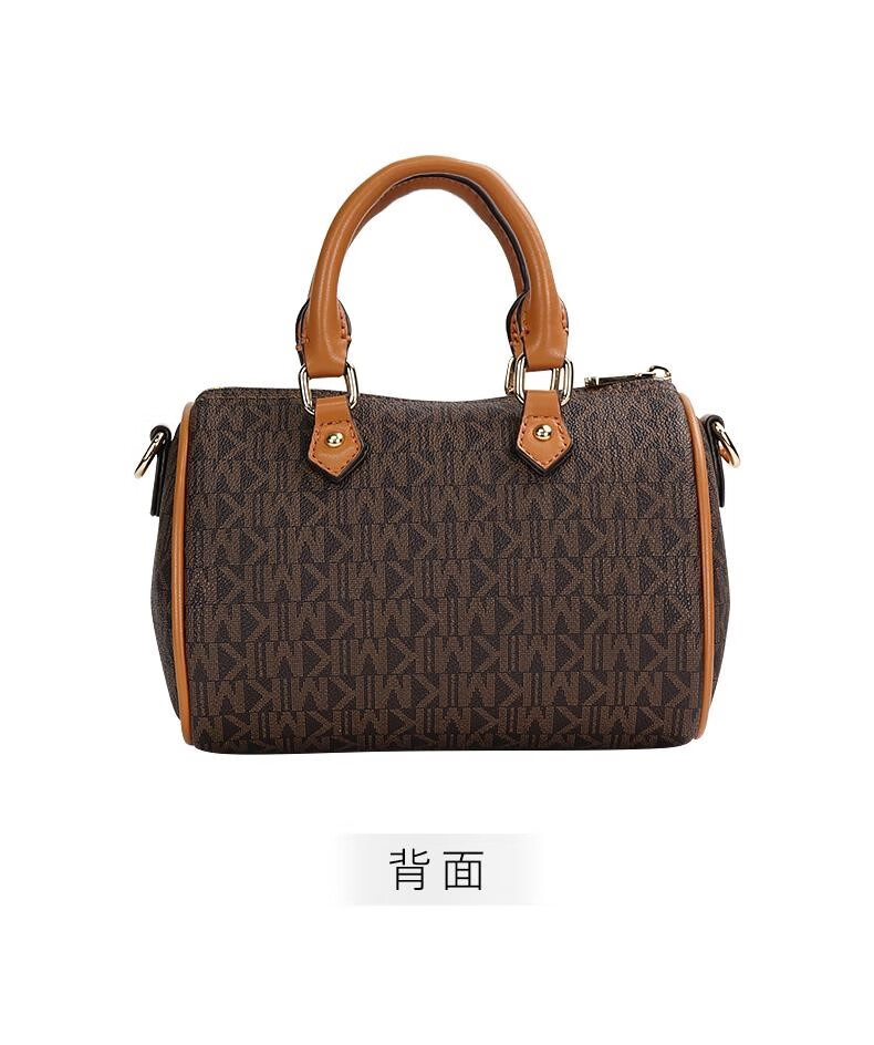 michael&kilans女包轻奢品牌经典百搭时尚日系斜挎手提上班小包 红色