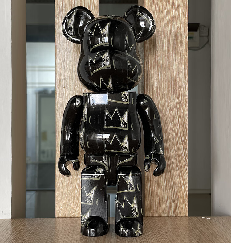 400暴力熊潮流客厅桌面积木熊摆件公仔玩偶盲盒潮um涂鸦彩蛋28cm400