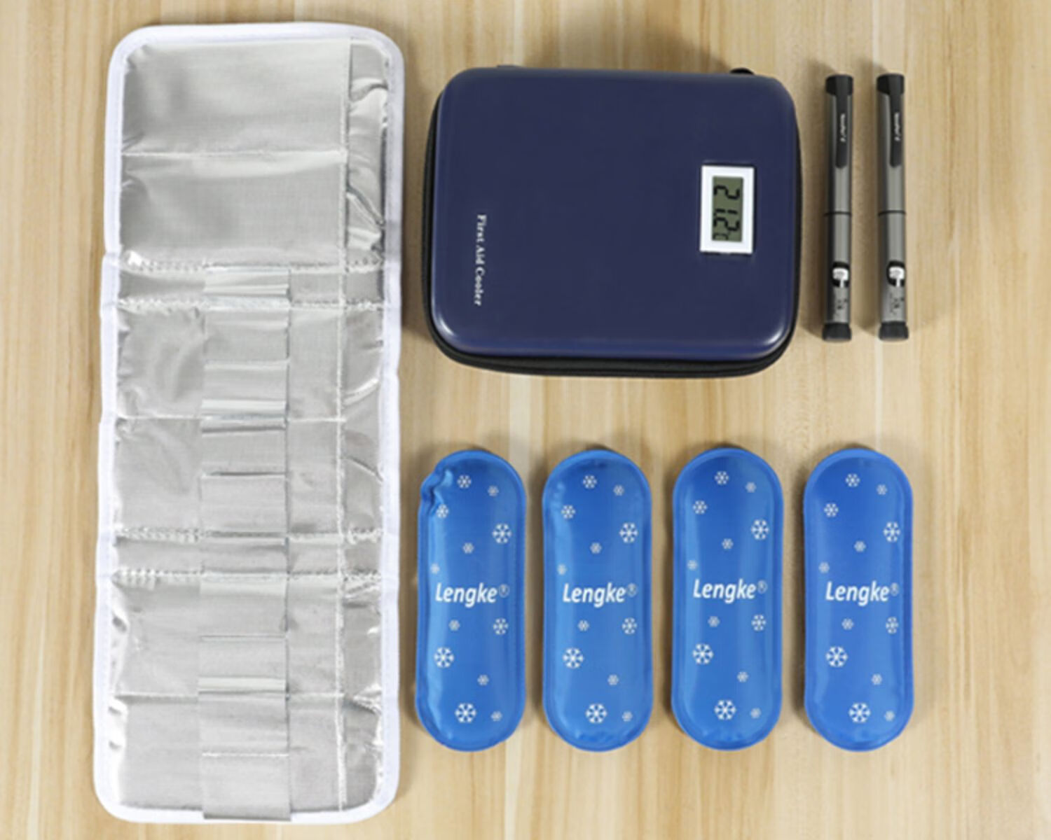 胰岛素冷藏盒小型便携式制冷药品冷藏包保温包干扰素随身冰袋冰包