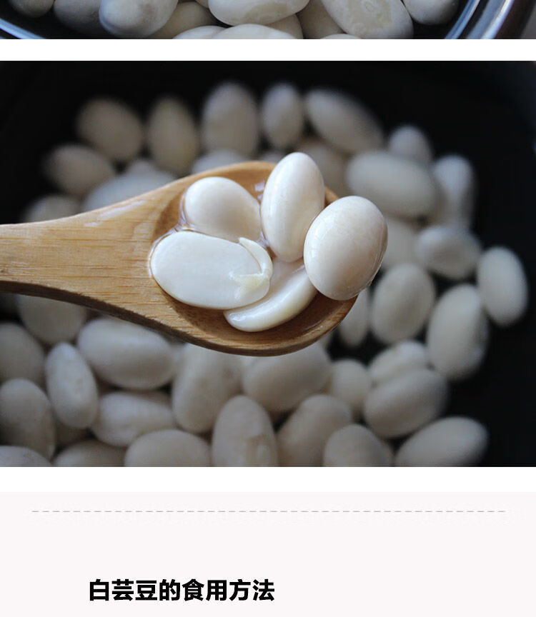 新货云南珍珠豆小白豆5斤农家小白芸豆炖肉煲汤豆类杂粮250g批发 小白