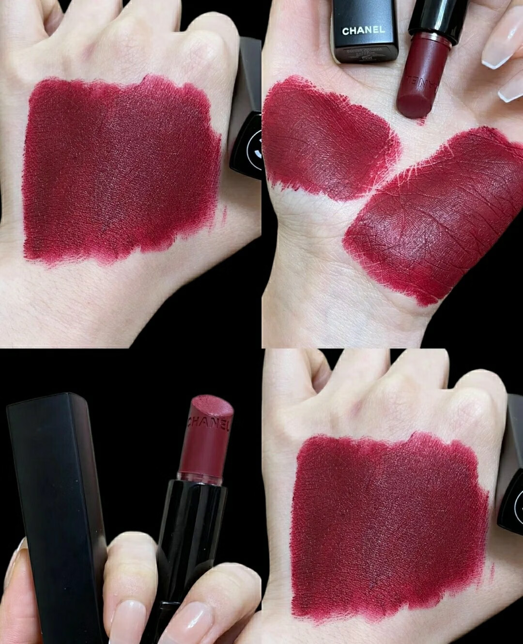 【官方直销】香奈儿口红小样57863116262唇膏专柜哑光滋润试用黑管