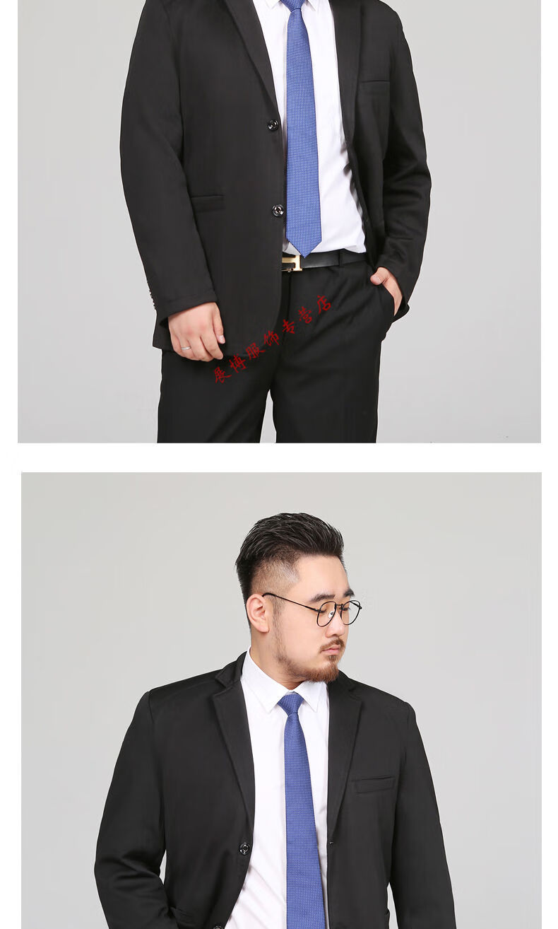 fgacct280斤大码胖哥8xl肥佬加肥加大码西装男士外套潮胖子肥佬商务